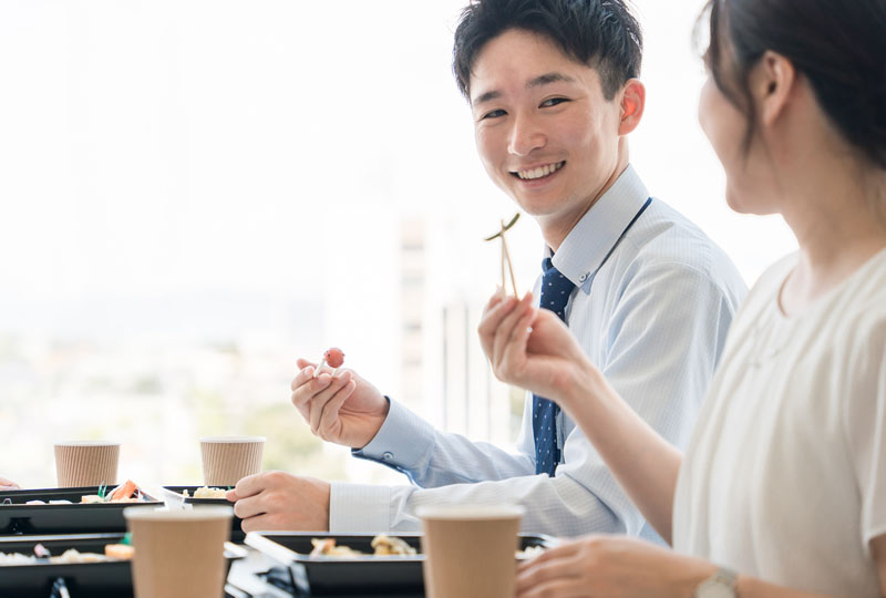 週に1度の昼食会