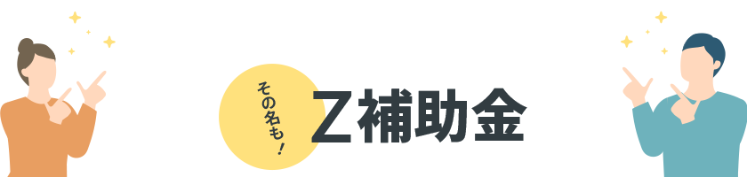 その名も！Z補助金