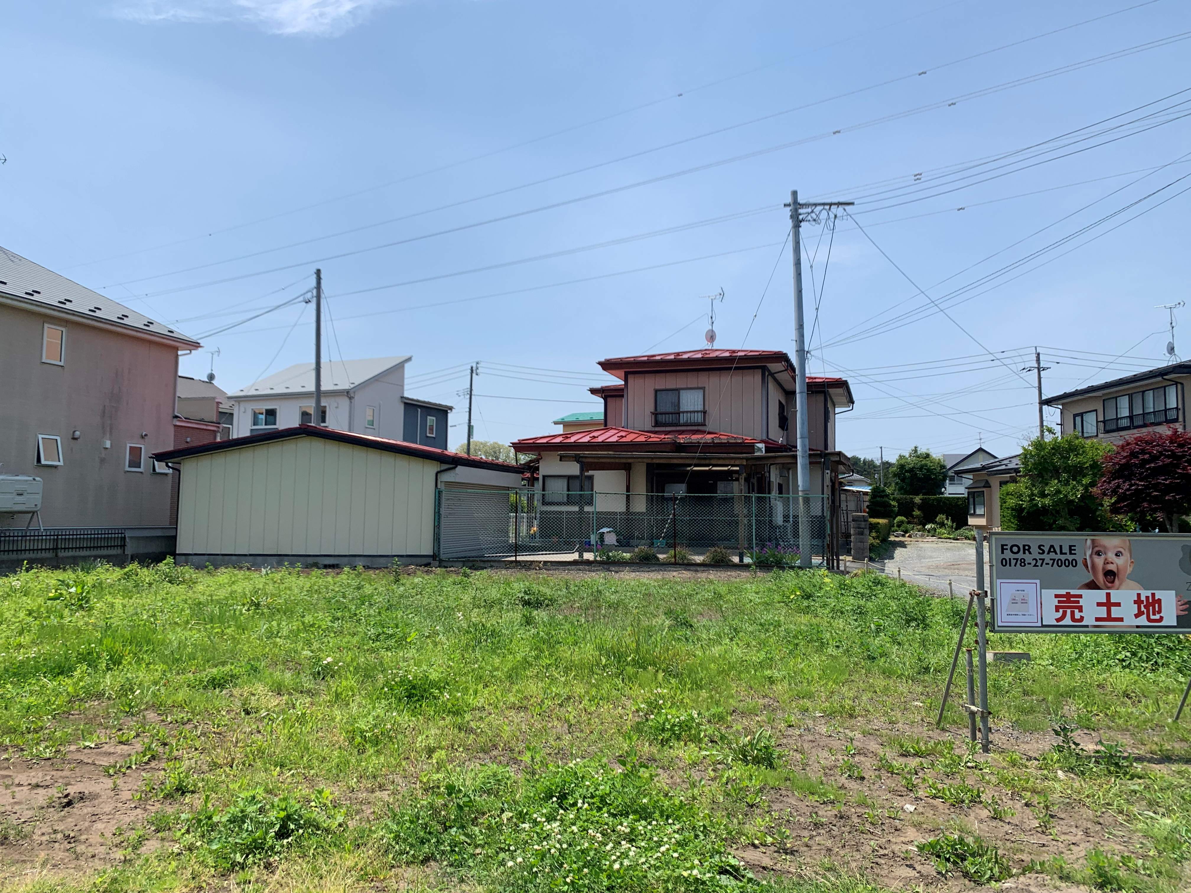 白山台中学区！調整区域ではない希少な田面木！仲介手数料無料！区画B