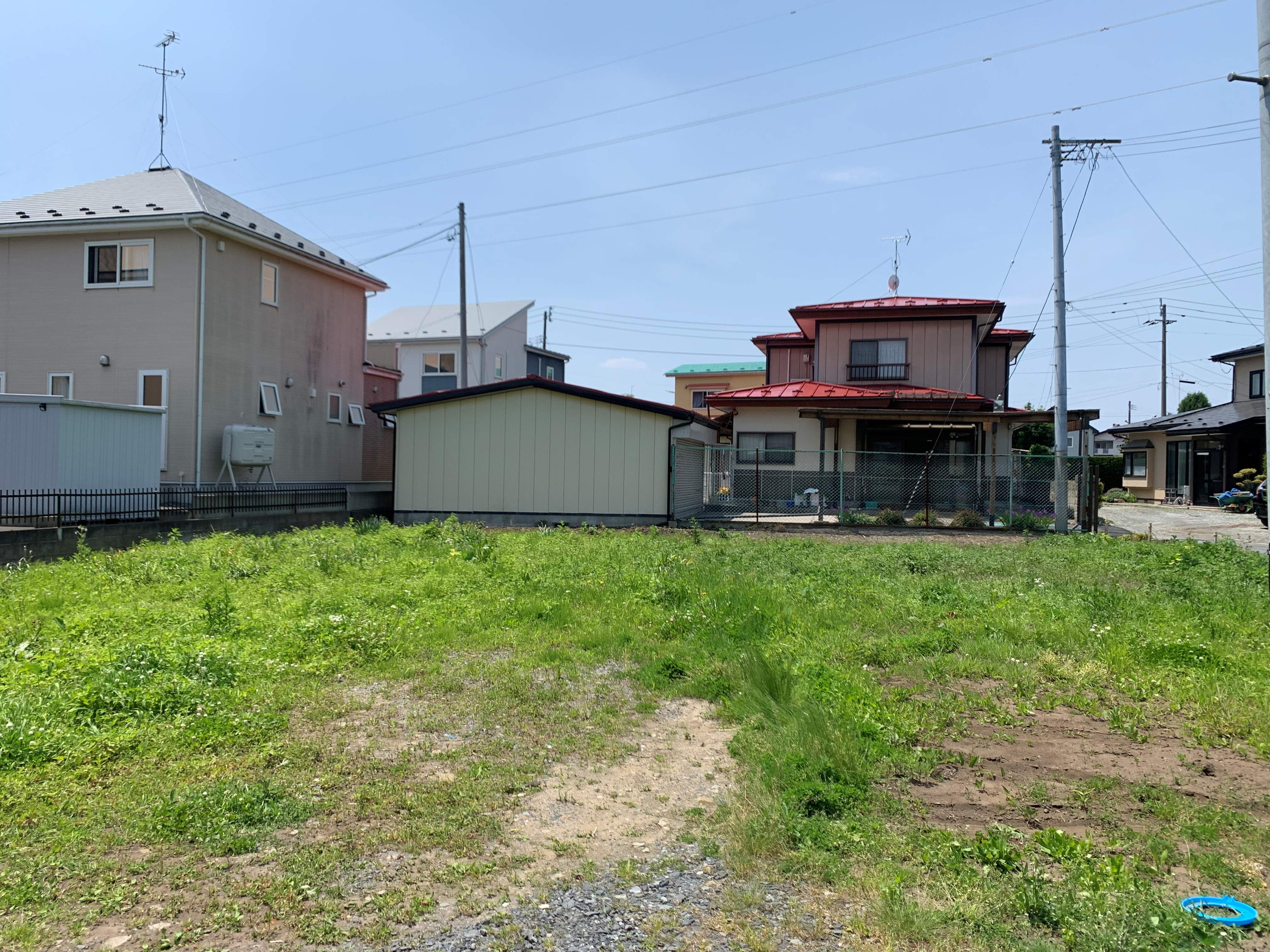 白山台中学区　A区画　調整区域ではない希少な田面木売地がでました！